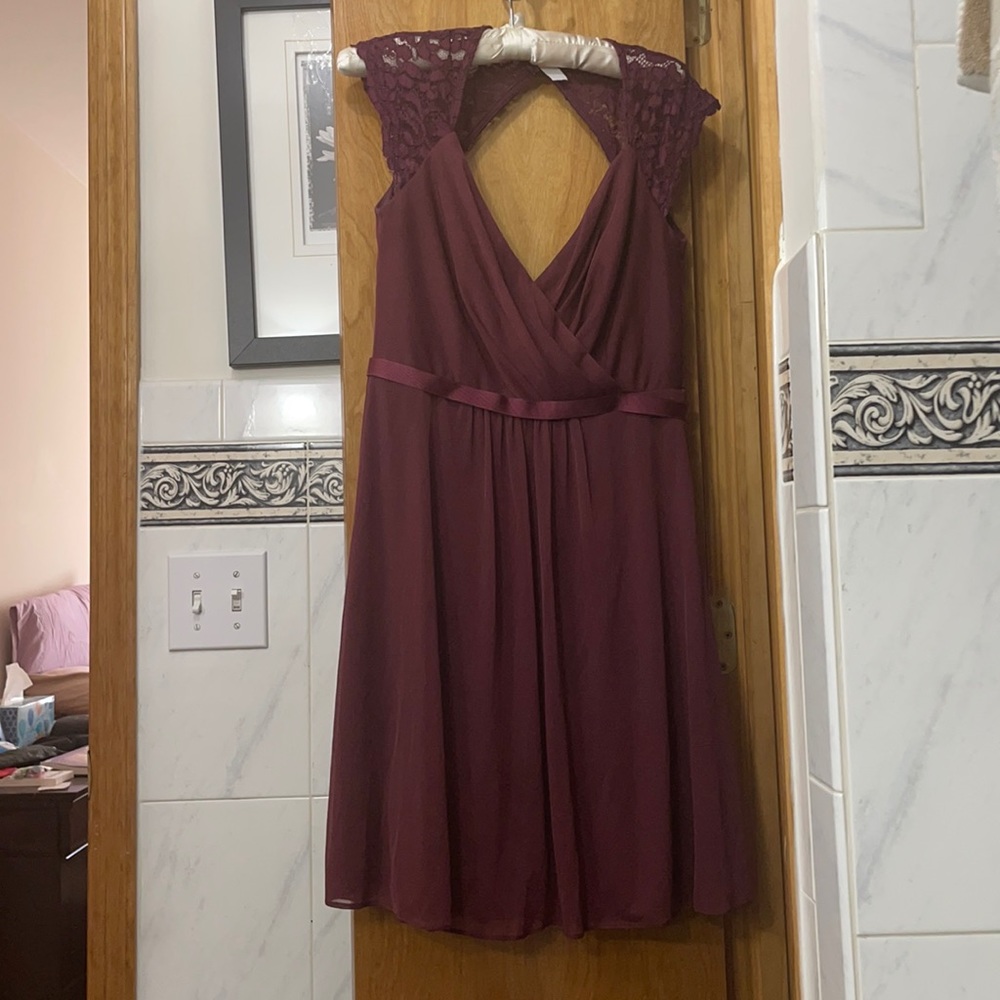 David’s Bridal Bridesmaid Dress